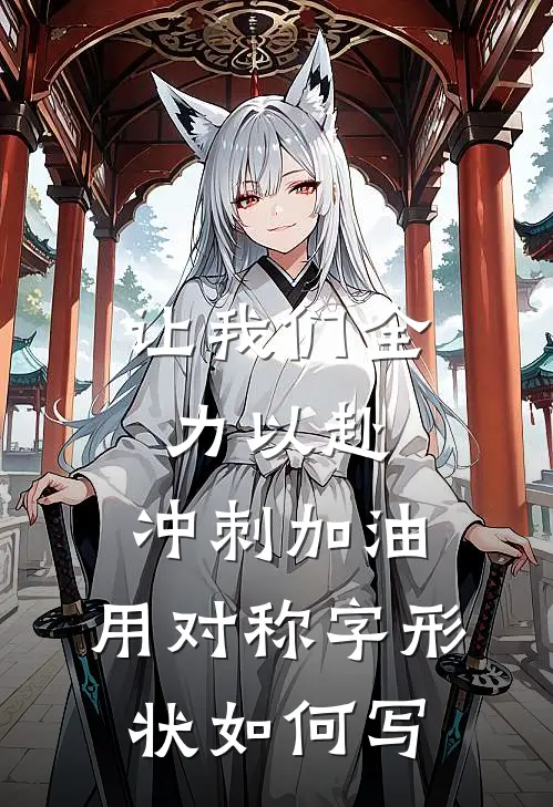 让我们全力以赴,冲刺加油,用对称字形状如何写