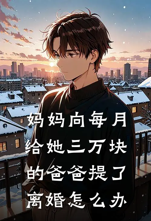 妈妈向每月给她三万块的爸爸提了离婚怎么办