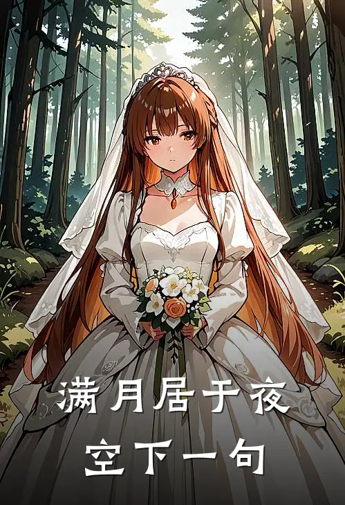 满月居于夜空下一句