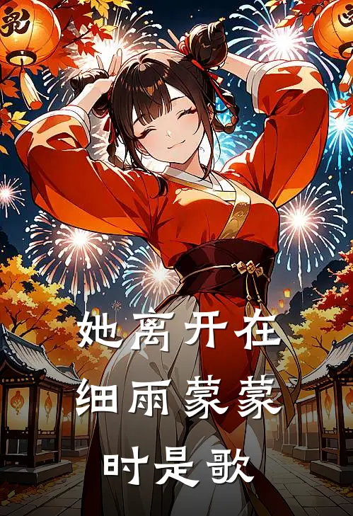 她离开在细雨蒙蒙时是歌